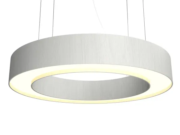 This mini cylindrical pendant delivers energy-efficient LED lighting in a sleek organic white finish. Its compact 5.32" profile makes it ideal for tight spaces, task lighting, or clustered installations.