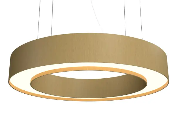 This mini cylindrical pendant delivers integrated LED efficiency in a sleek, contemporary design. The organic gold finish adds warmth to modern spaces, making it ideal for task lighting or accent applications.