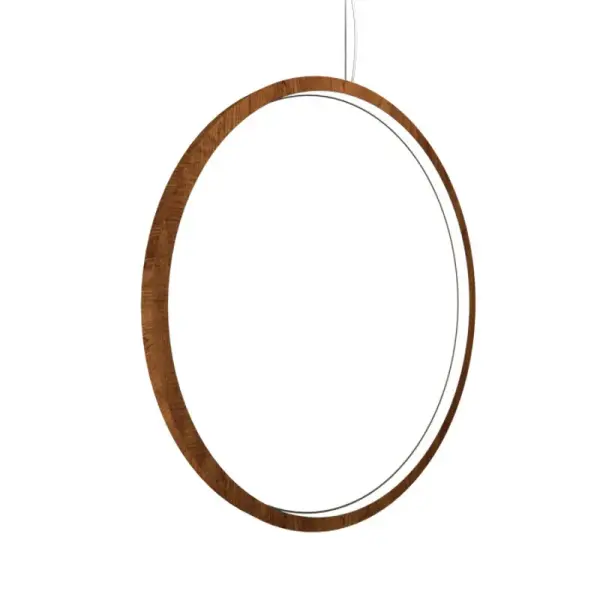 Wooden decorative luminaire with contemporary, timeless design in natural wood veneer or Italian lacquer finish. Proudly made in Brazil, combining high-end technology and the irreplaceable manual finishing. Collection: Frame Designer: Studio Accord Finish: Imbuia Width: 13.78" Height: 5.91" Weight: 4.62 lb Wire: 118" Maximum Wattage: 36.20 W Bulb Type: LED Bulb Base: Integrated Light Source: LED Light Output: 2116.00 lm Delivered Lumens: 2116.00 lm Color Temperature: 3000 K CRI: 90 Rated Average Life: 50,000 Voltage: 120.00 V Material: Wood veneer, MDF Country of Origin: Brazil Safety Listing: UL Safety Rating: Damp Connection: Hard Wired LED Manufacturer Warranty: 5 Years Spec Sheet Instructions