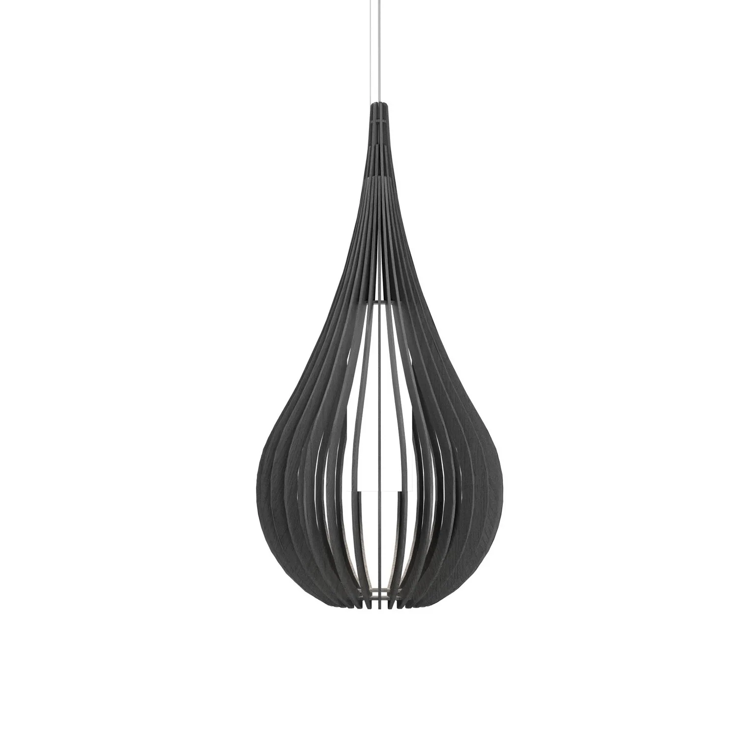 Cappadocia One Light Pendant in Organic Grey