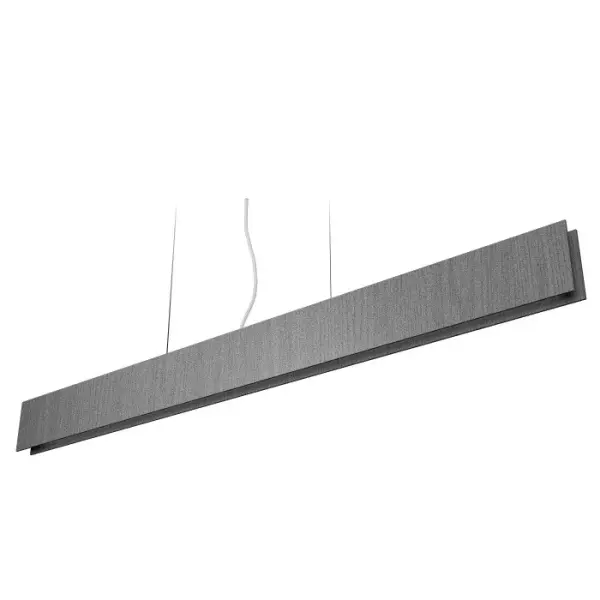 Clean LED Pendant in Organic Grey
