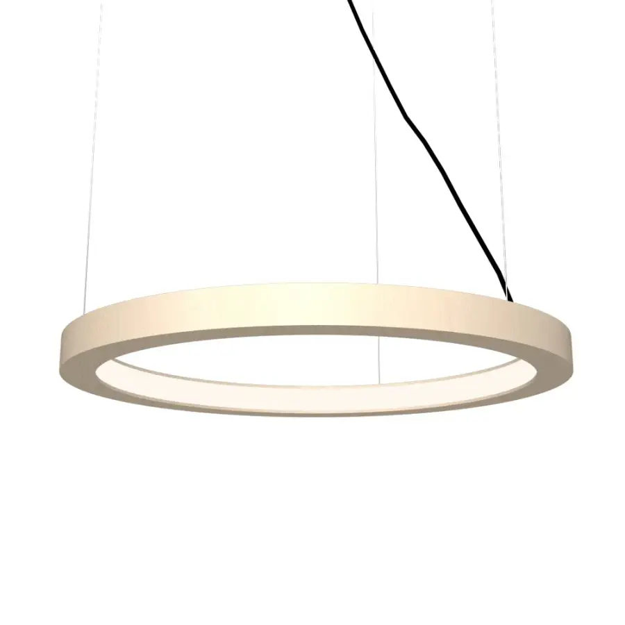 Frame LED Pendant in Organic Cappuccino