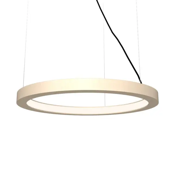 Frame LED Pendant in Organic Cappuccino