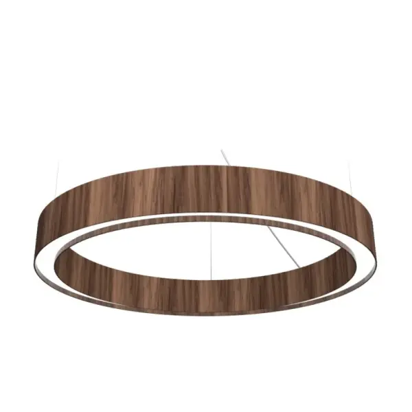 Wooden decorative luminaire with contemporary, timeless design in natural wood veneer or Italian lacquer finish. Proudly made in Brazil, combining high-end technology and the irreplaceable manual finishing. Collection: Cylindrical Designer: Studio Accord Finish: American Walnut Width: 23.62" Height: 4.72" Weight: 7.04 lb Wire: 118" Maximum Wattage: 23.00 W Bulb Type: LED Bulb Base: Integrated Light Source: LED Light Output: 820.00 lm Delivered Lumens: 943.00 lm Color Temperature: 3000 K CRI: 90 Rated Average Life: 50,000 Voltage: 120.00 V Material: Wood veneer, MDF Country of Origin: Brazil Safety Listing: UL Safety Rating: Damp Connection: Hard Wired LED Manufacturer Warranty: 5 Years Spec Sheet Instructions
