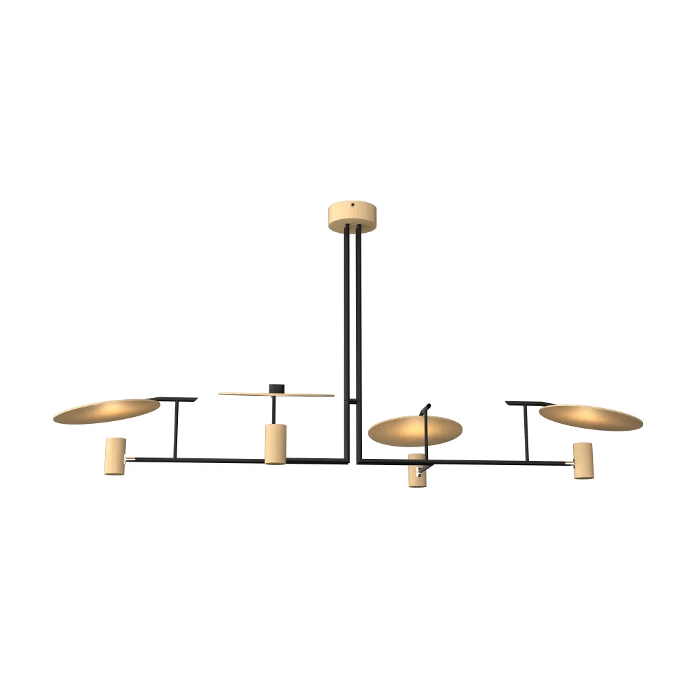 Dot Two Light Pendant in Maple