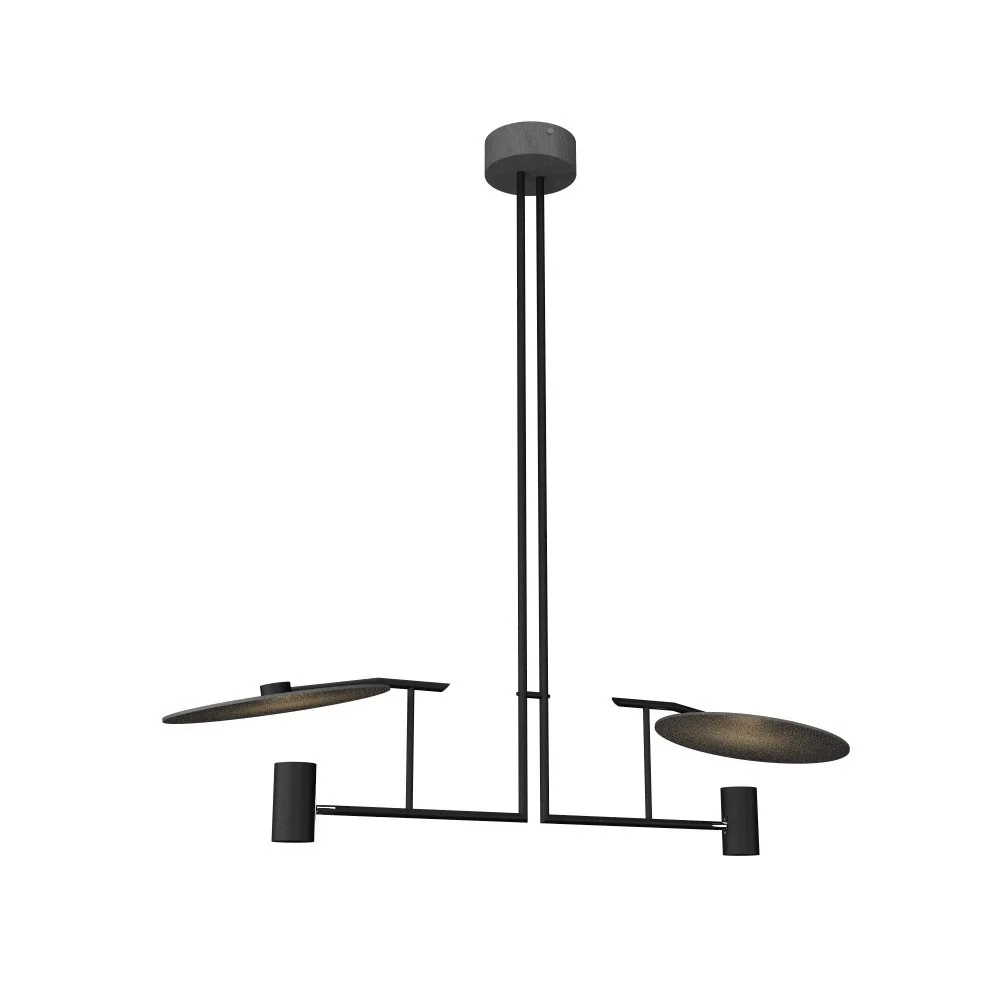 Dot One Light Pendant in Organic Grey