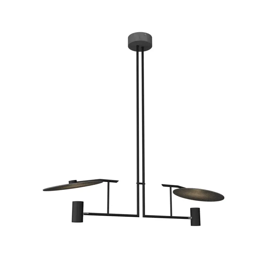 Dot One Light Pendant in Organic Grey