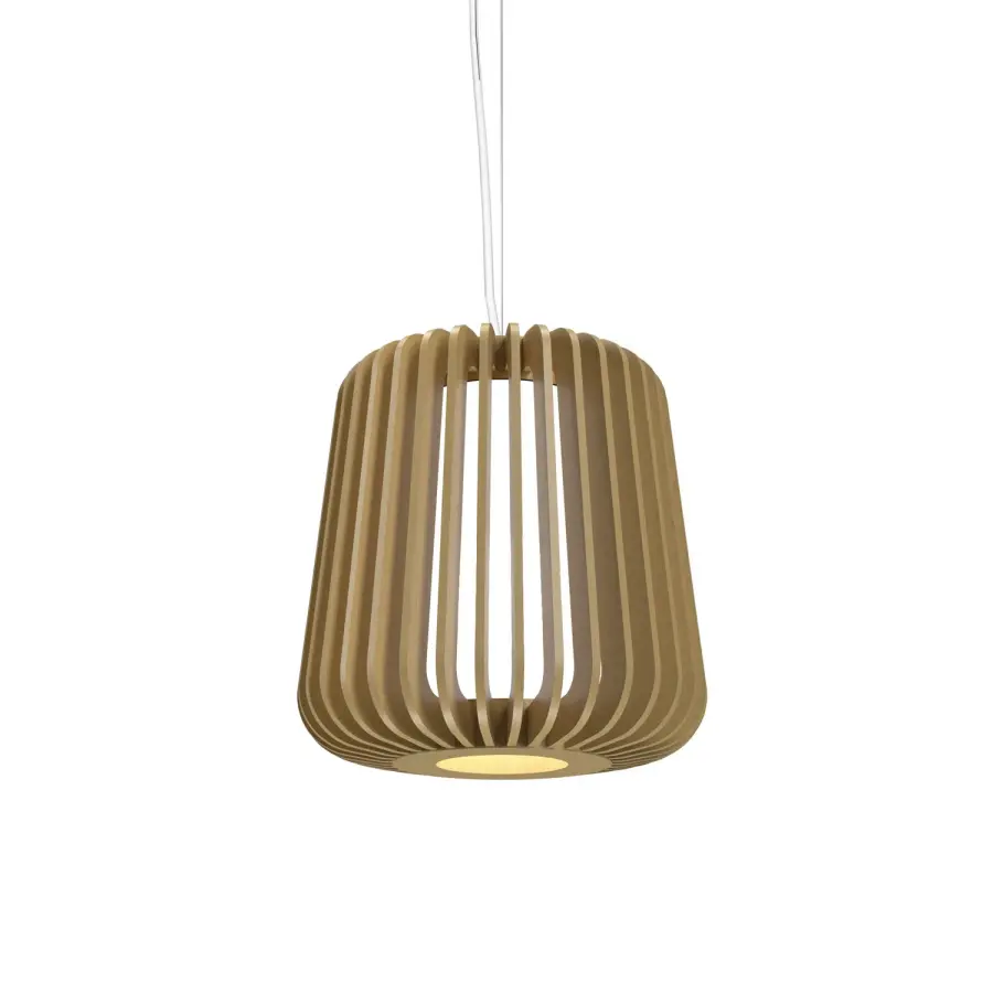 Stecche di Legno Organic Gold Pendant Light