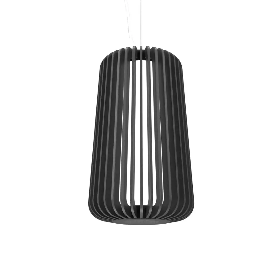 Stecche di Legno Organic Grey Pendant Light