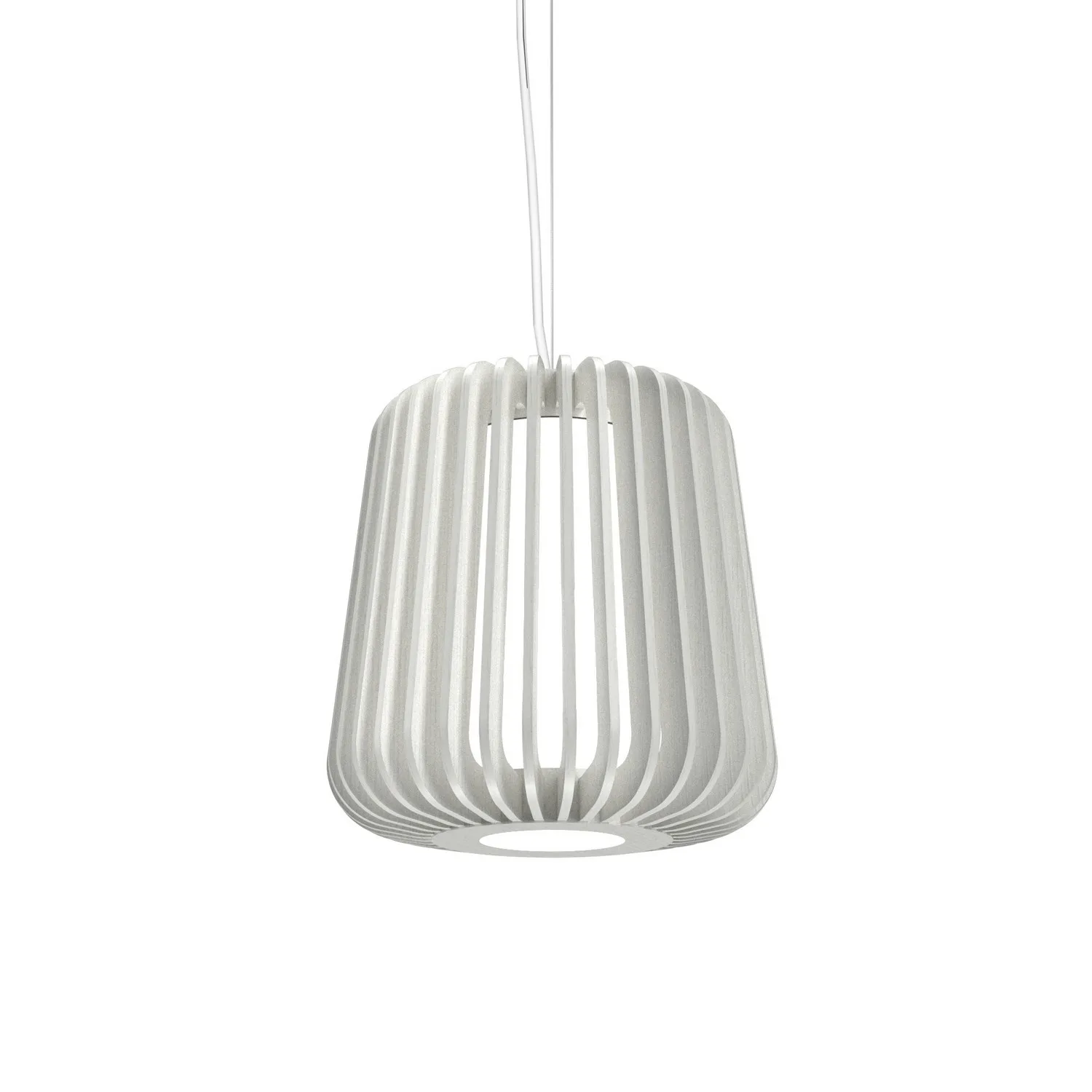 Stecche di Legno Organic White Pendant Light