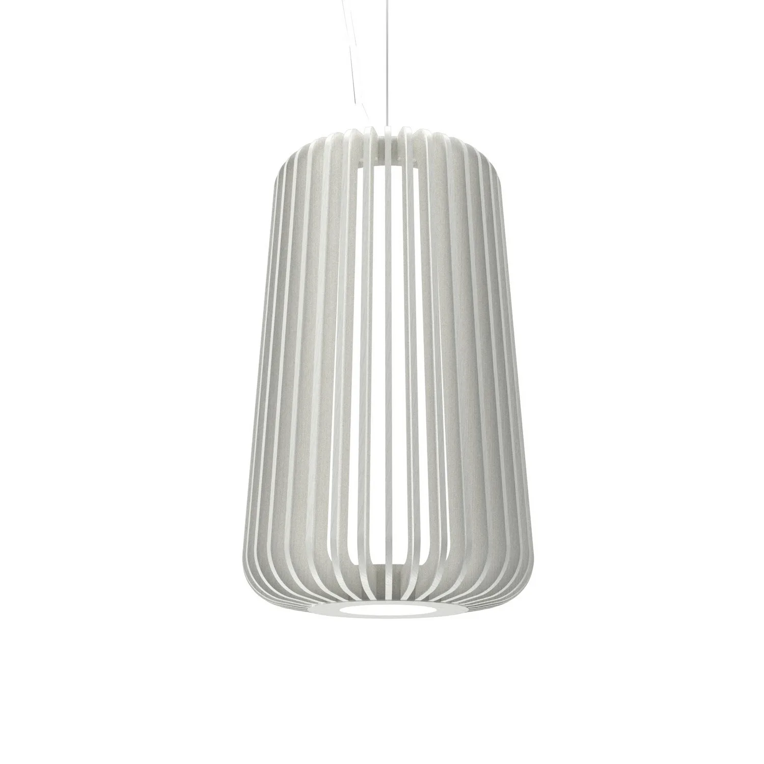 Stecche di Legno Organic White Pendant Light