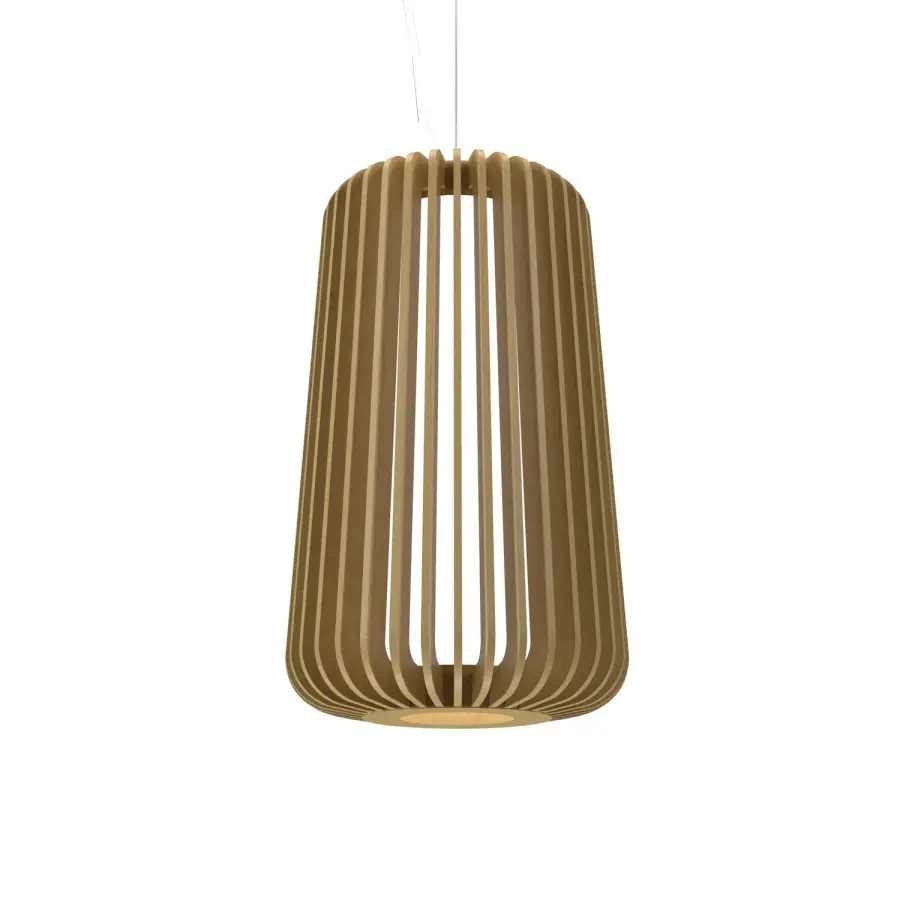 Stecche di Legno Organic Gold Pendant Light