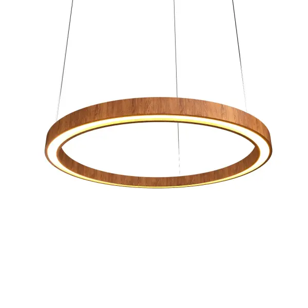 Wooden decorative luminaire with contemporary, timeless design in natural wood veneer or Italian lacquer finish. Proudly made in Brazil, combining high-end technology and the irreplaceable manual finishing. Collection: Frame Designer: Studio Accord Finish: Imbuia Width: 27.56" Height: 1.57" Weight: 5.18 lb Wire: 118" Maximum Wattage: 25.30 W Bulb Type: LED Bulb Base: Integrated Light Source: LED Light Output: 902.00 lm Delivered Lumens: 1025.00 lm Color Temperature: 3000 K CRI: 90 Rated Average Life: 50,000 Voltage: 120.00 V Material: Wood veneer, MDF Country of Origin: Brazil Safety Listing: UL Safety Rating: Damp Connection: Hard Wired LED Manufacturer Warranty: 5 Years Spec Sheet Instructions