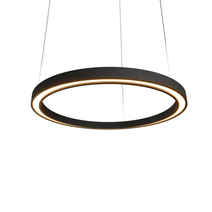 Sleek Mini LED Pendant with Contemporary Black Finish