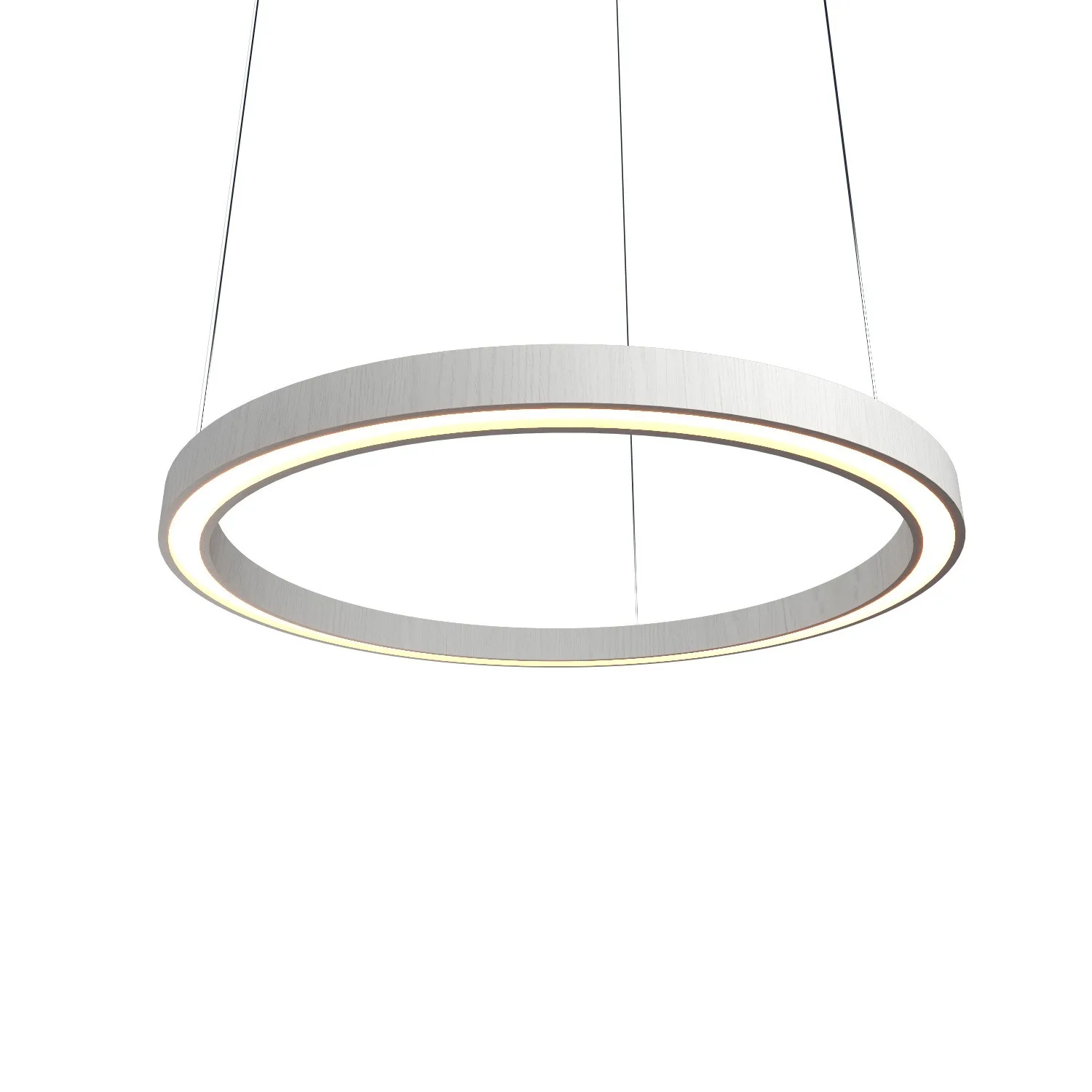 Frame LED Pendant in Organic White