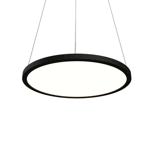 The Naia LED Pendant brings contemporary minimalism to small spaces with its ultra-compact profile and integrated LED technology. The organic black finish adds sophisticated depth while the energy-efficient design eliminates bulb replacement.