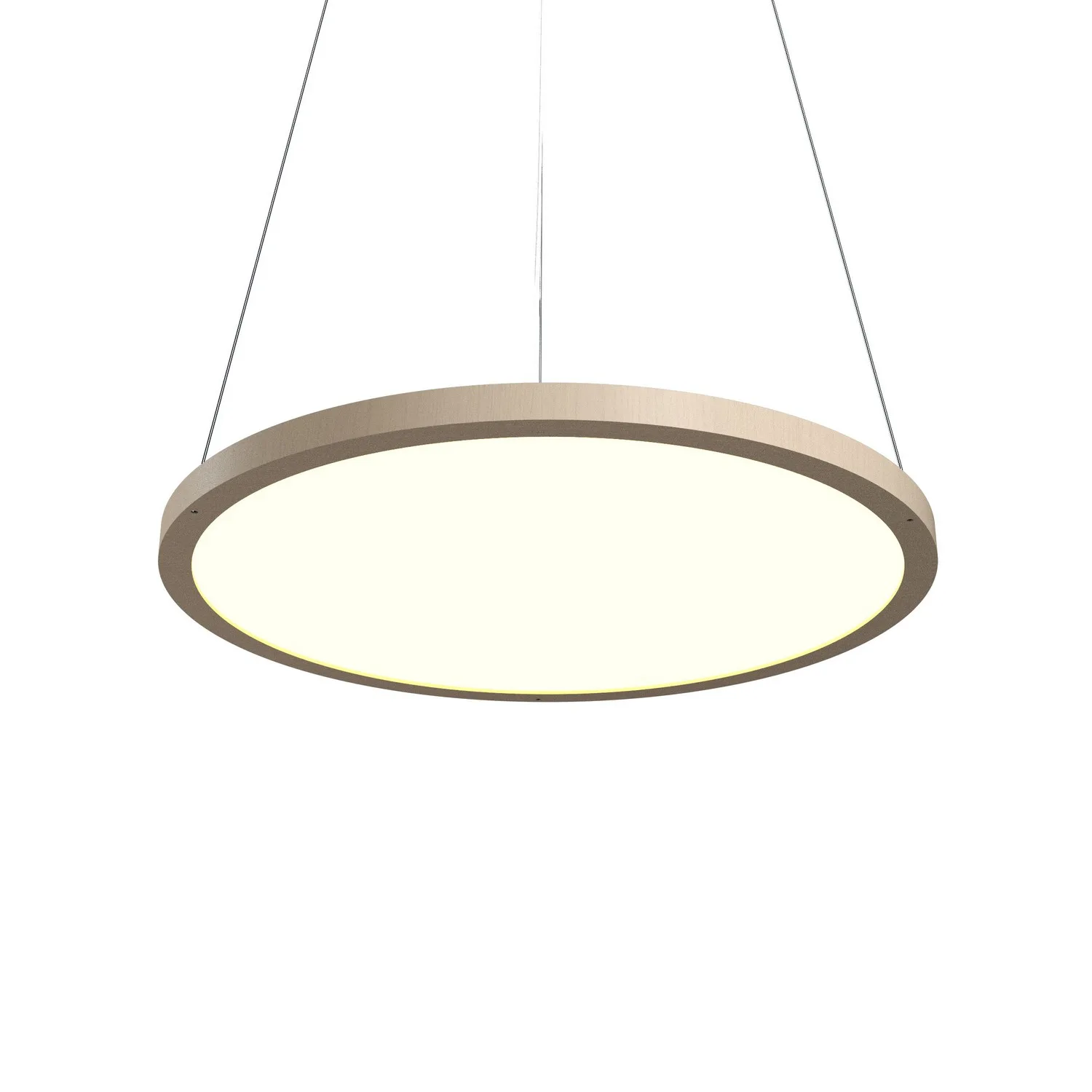 Naia LED Pendant in Organic Cappuccino