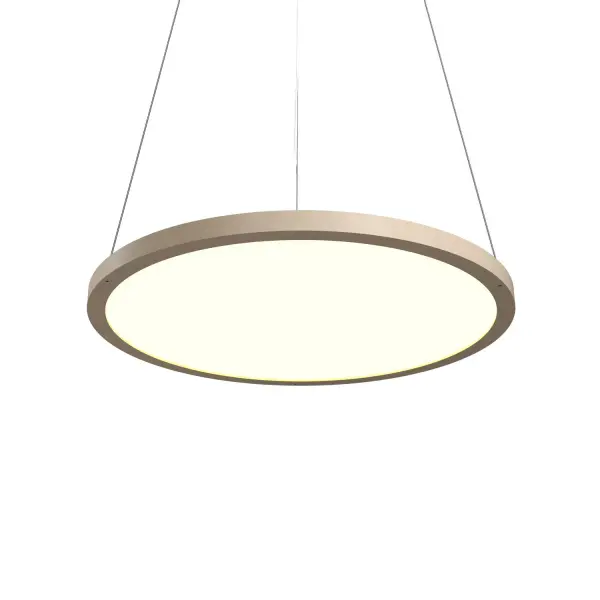 Naia LED Pendant in Organic Cappuccino