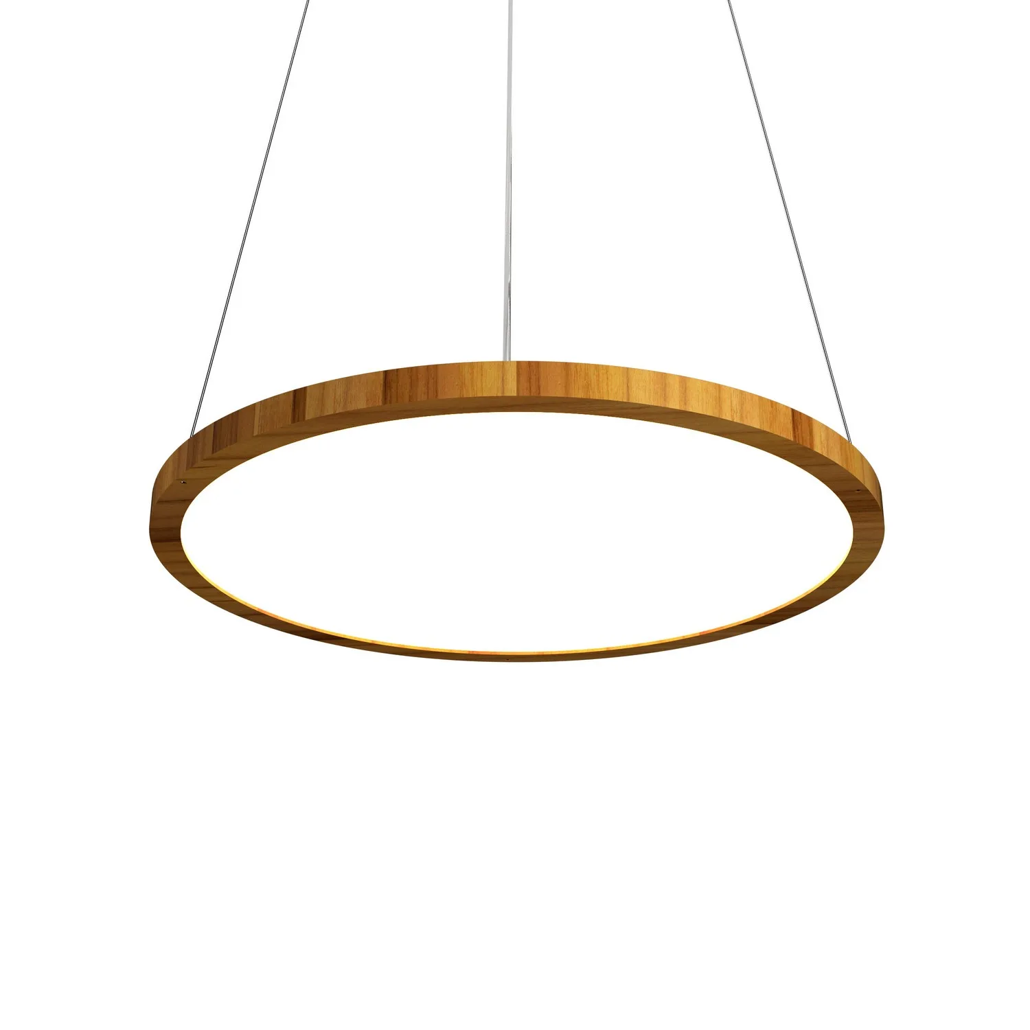 Naia LED Pendant in Teak