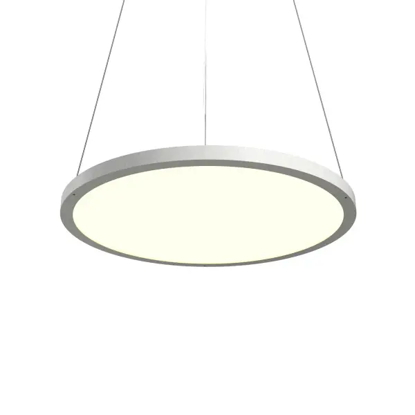 Naia LED Pendant in Organic White