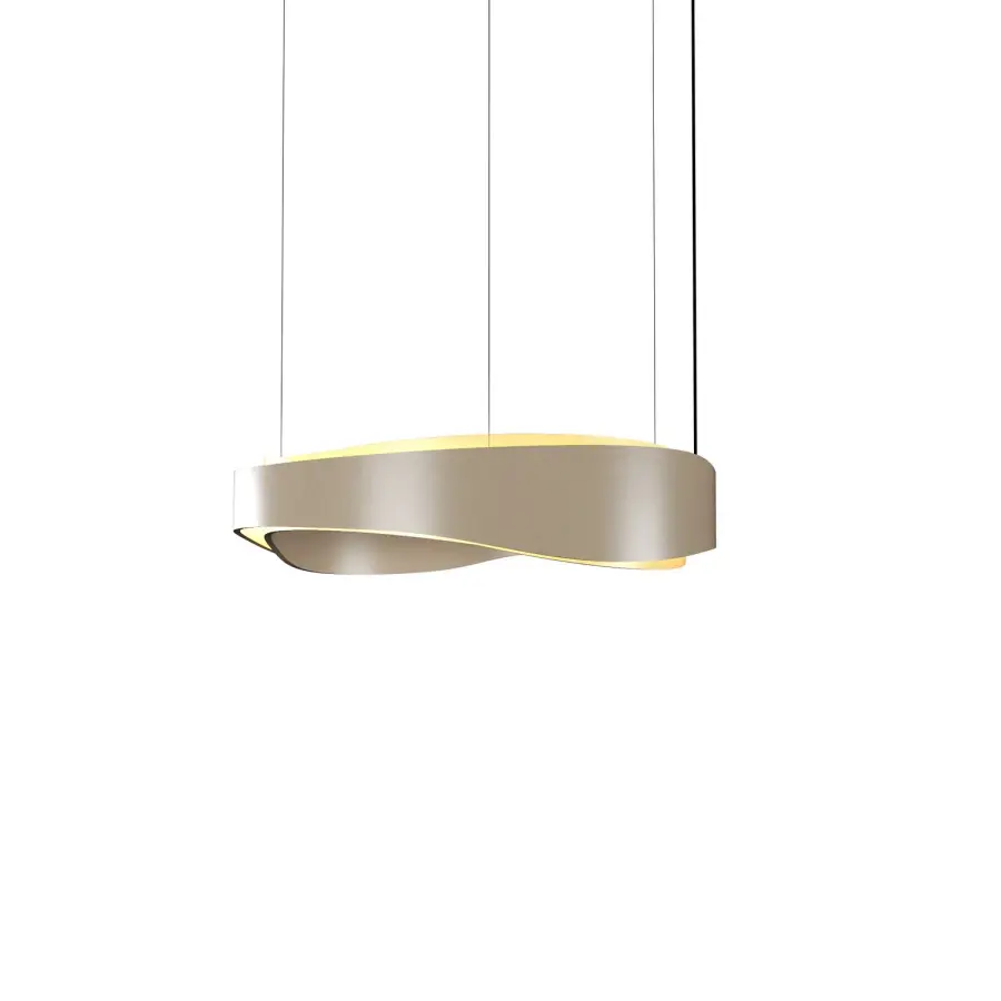 Horizon LED Pendant in Organic Cappuccino