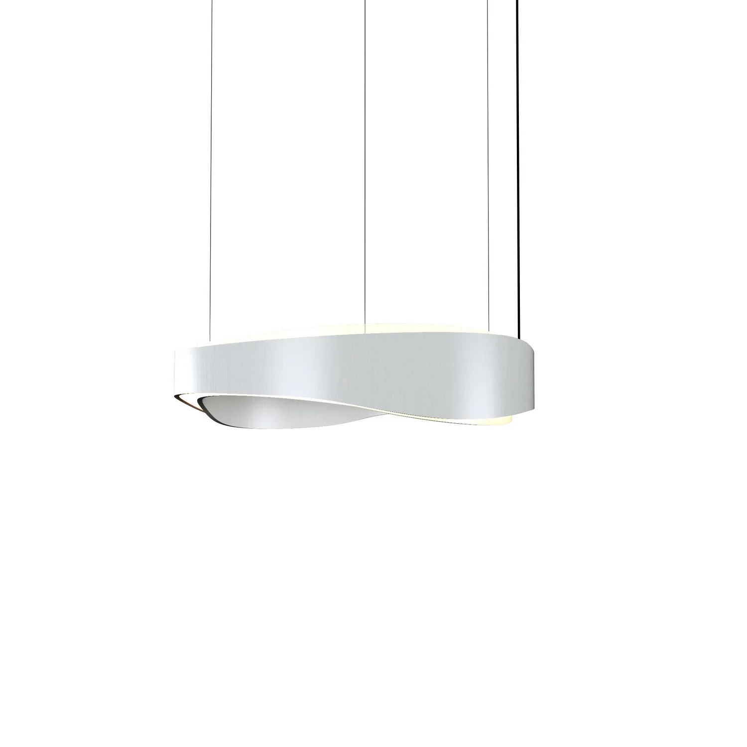 Horizon LED Pendant in Organic White