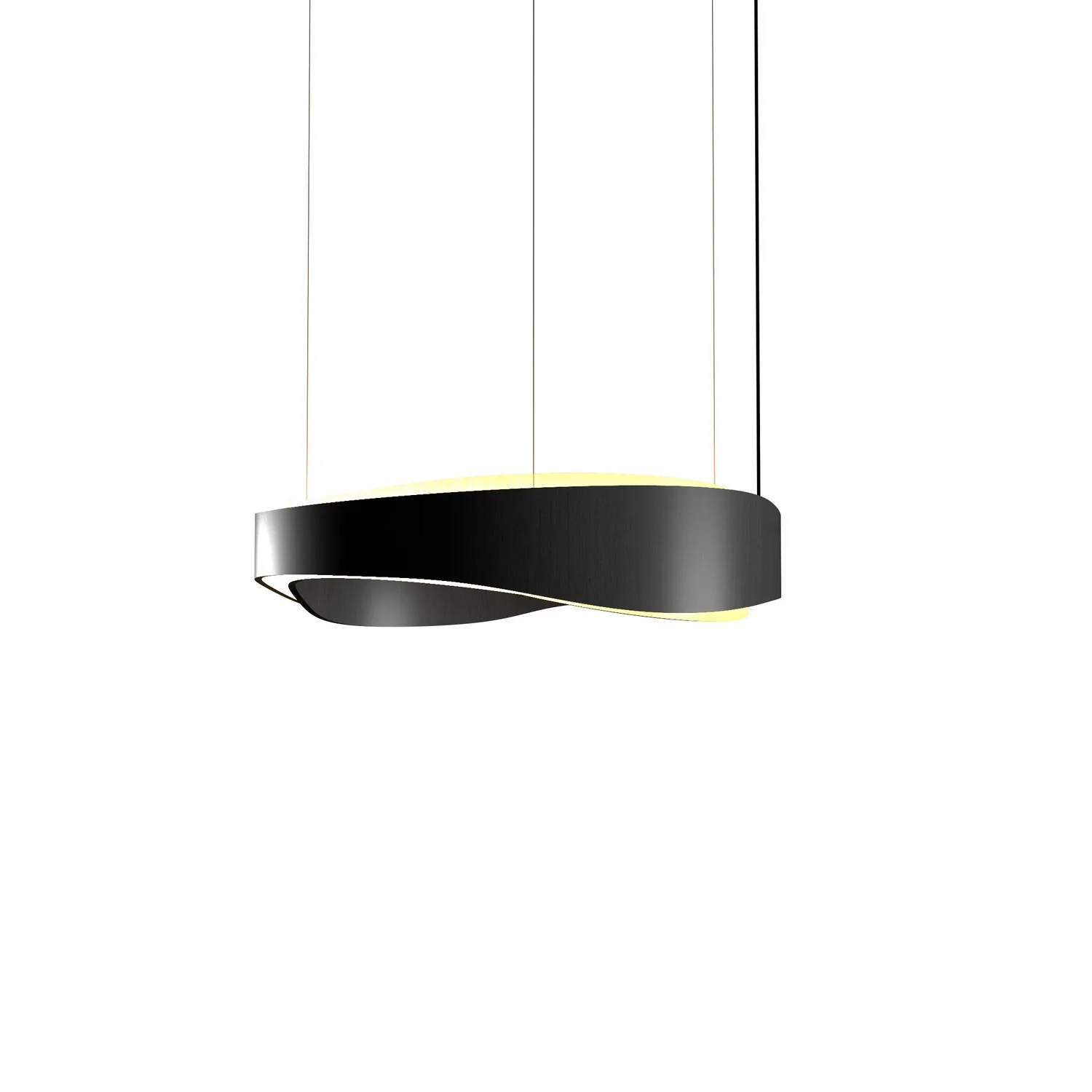 Horizon LED Pendant in Organic Grey