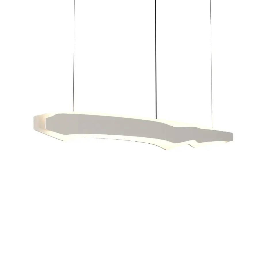 Horizon LED Pendant in Organic White
