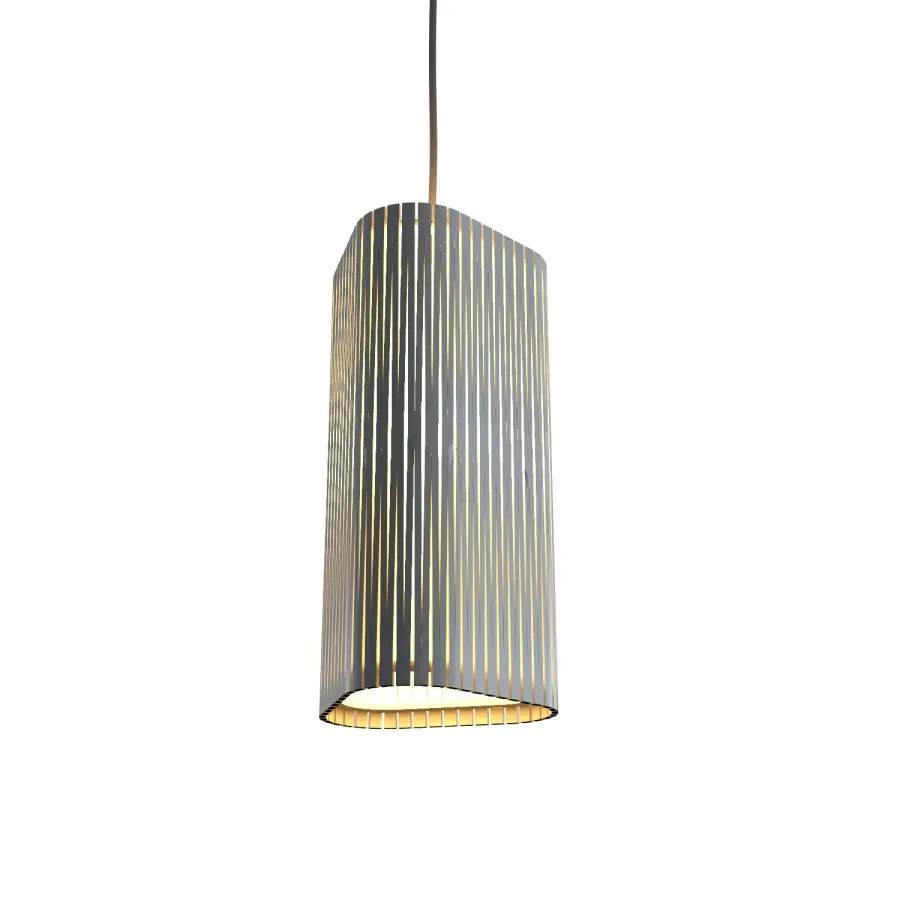 Living Hinges Organic White Pendant Light