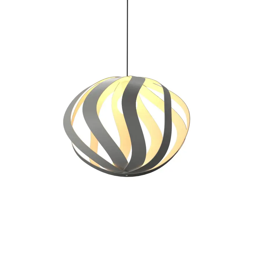 Clean Organic White Pendant Light