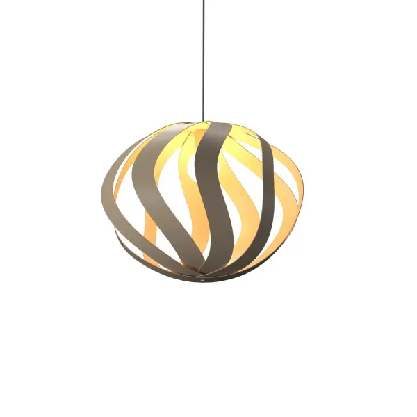 The Clean pendant brings organic warmth to modern spaces with its cappuccino finish. At just under 12 inches, this compact fixture delivers focused task lighting while maintaining a clean, uncluttered aesthetic.