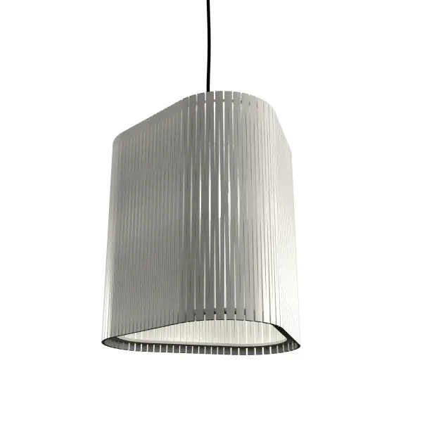Living Hinges Organic White Pendant Light