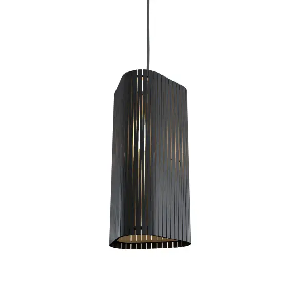 Living Hinges Pendant in Organic Grey