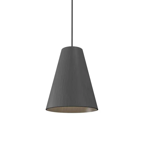 The Conical pendant offers a clean, minimalist aesthetic with its distinctive conical shade in a sophisticated Organic Grey finish. Its compact 7.88-inch height makes it ideal for smaller spaces or clustered installations.