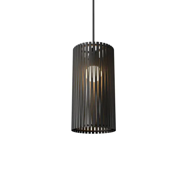 The Living Hinges pendant brings contemporary sophistication in a compact 7.88" profile. Its organic grey finish and modern aesthetic make it ideal for intimate spaces requiring subtle yet stylish illumination.
