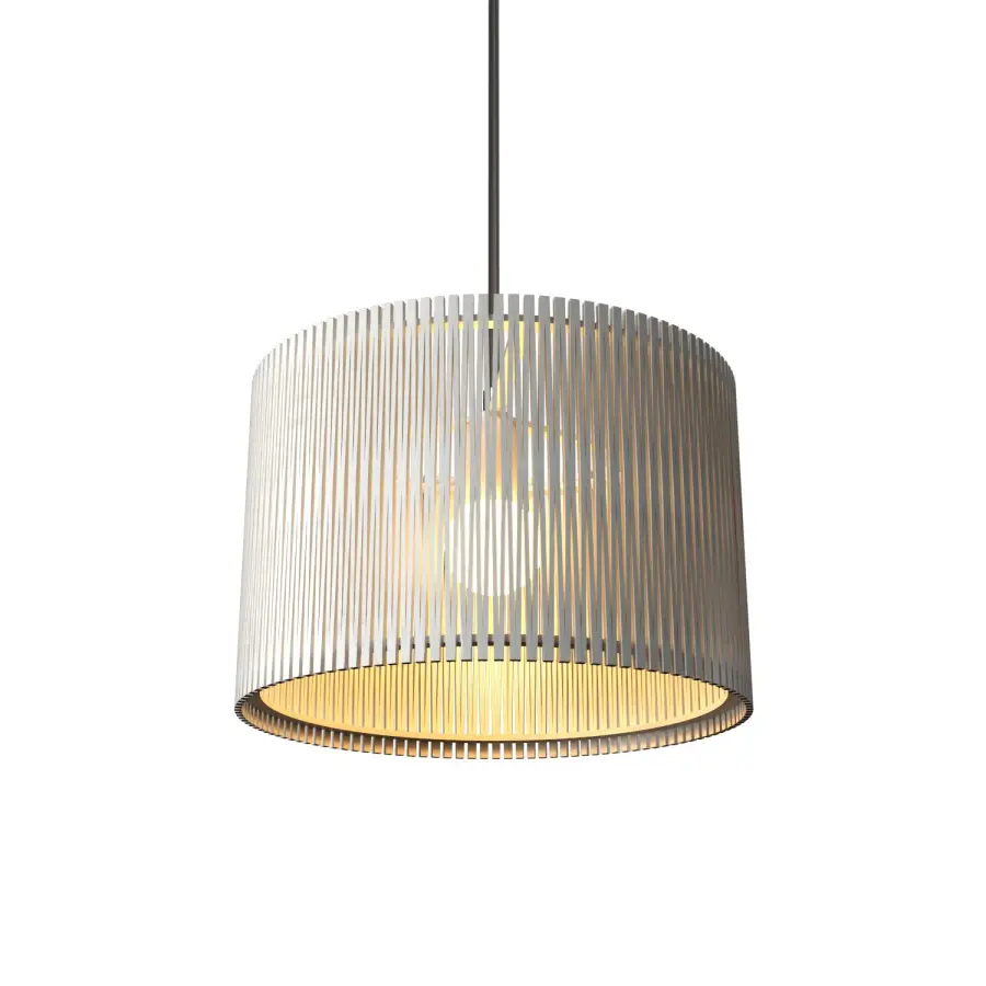 Living Hinges Organic White Pendant Light