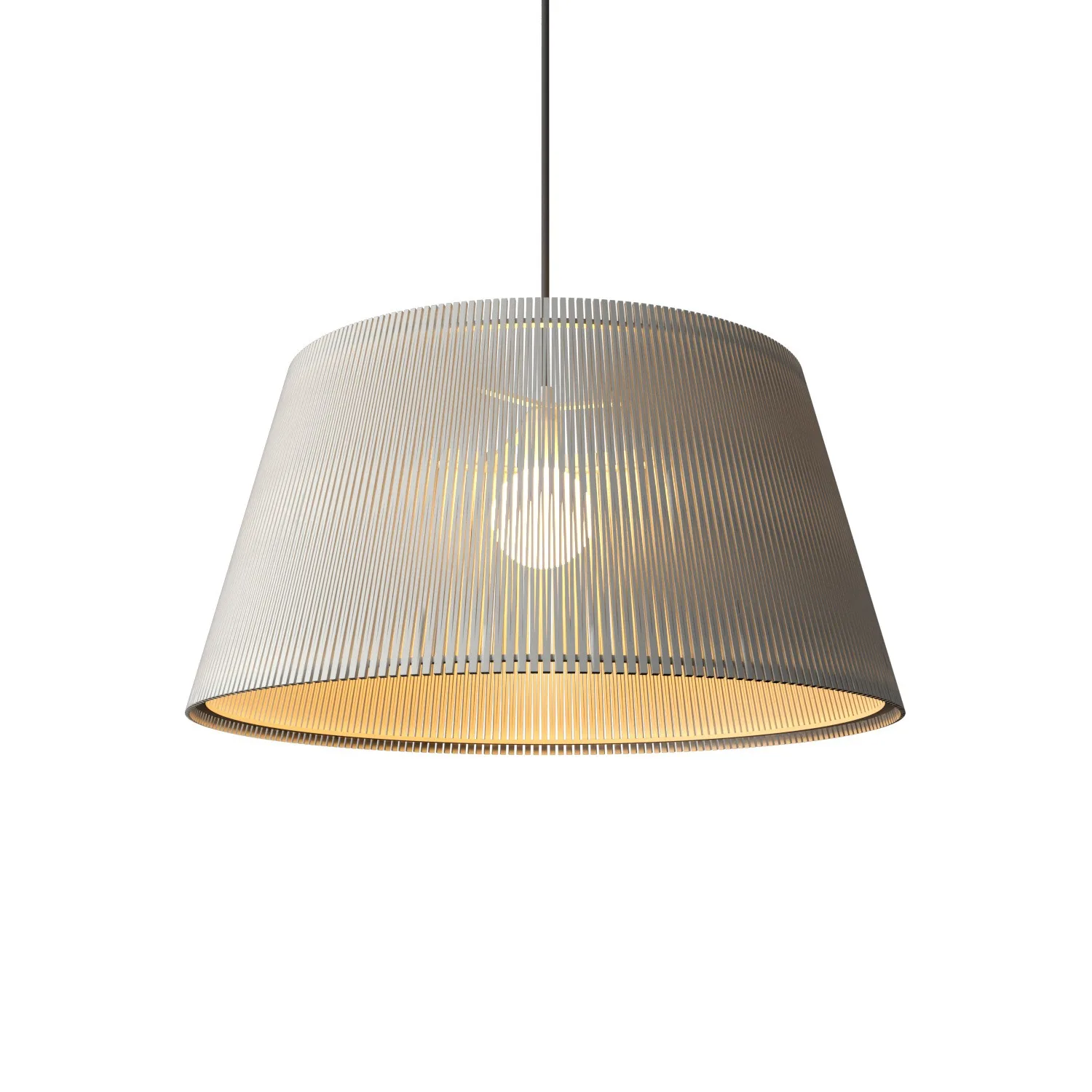 Living Hinges Organic White Pendant Light