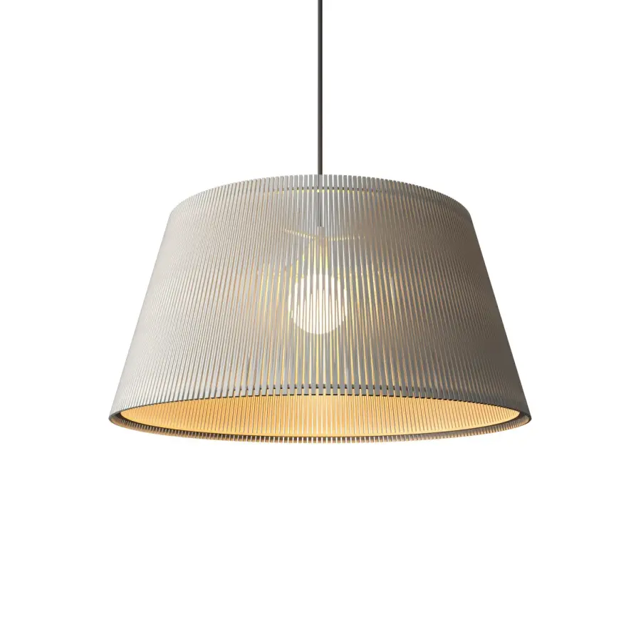 Living Hinges Organic White Pendant Light
