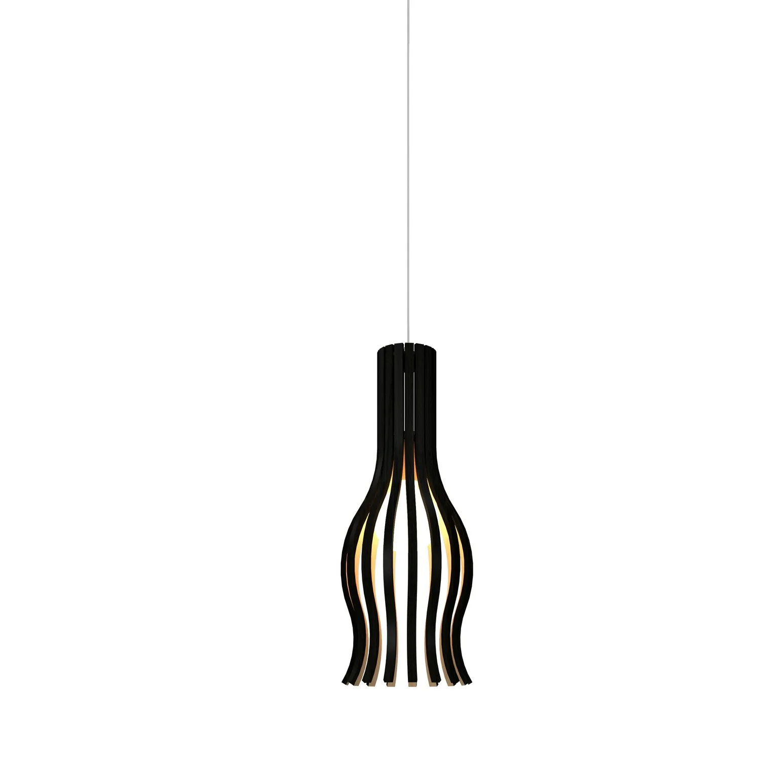 Balloon One Light Pendant in Charcoal