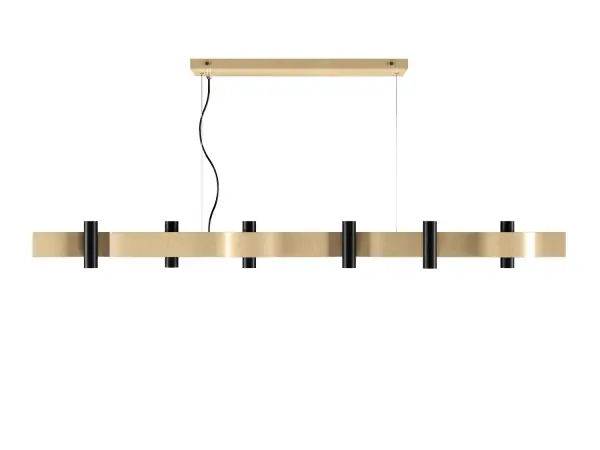 Collection: Flow Designer: Studio Accord Finish: Maple Width: 1.57" Height: 4.33" Length: 72.05" Wire: 118" Bulbs Included Number of Bulbs: 16 Maximum Wattage: 8.00 W Bulb Type: MR11 Bulb Base: GU10 Color Temperature: 3000 K CRI: 90 Voltage: 120.00 V Material: Wood veneer, MDF, Metal Country of Origin: Brazil Safety Listing: UL Safety Rating: Damp Connection: Hard Wired Manufacturer Warranty: 5 Years