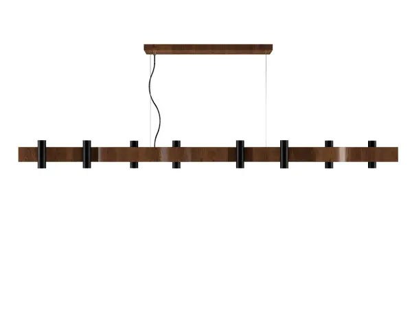 Collection: Flow Designer: Studio Accord Finish: Imbuia Width: 3.54" Height: 27.56" Length: 9.84" Weight: 11.91 lb Wire: 118" Bulbs Included Number of Bulbs: 1 Maximum Wattage: 8.00 W Bulb Type: MR11 Bulb Base: GU10 Color Temperature: 3000 K CRI: 90 Voltage: 120.00 V Material: Wood veneer, MDF, Metal Country of Origin: Brazil Safety Listing: UL Safety Rating: Damp Connection: Hard Wired Manufacturer Warranty: 5 Years