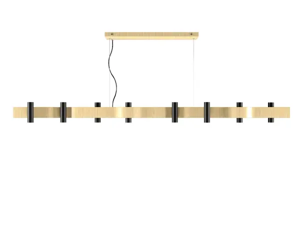 Collection: Flow Designer: Studio Accord Finish: Sand Width: 3.54" Height: 27.56" Length: 9.84" Weight: 11.91 lb Wire: 118" Bulbs Included Number of Bulbs: 1 Maximum Wattage: 8.00 W Bulb Type: MR11 Bulb Base: GU10 Color Temperature: 3000 K CRI: 90 Voltage: 120.00 V Material: Wood veneer, MDF, Metal Country of Origin: Brazil Safety Listing: UL Safety Rating: Damp Connection: Hard Wired Manufacturer Warranty: 5 Years