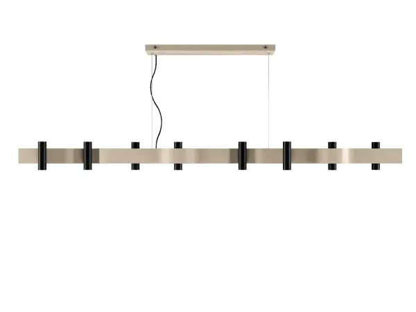The Flow pendant brings natural warmth with its organic cappuccino finish and streamlined silhouette. At just under 10 inches wide, this compact fixture delivers focused illumination perfect for intimate spaces.
