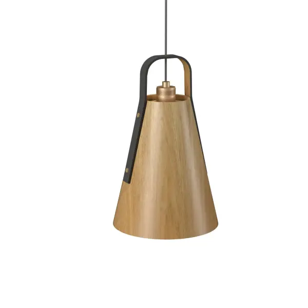 Strap One Light Pendant in Louro Freijo