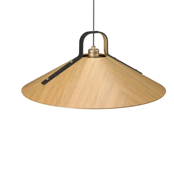 Strap One Light Pendant in Louro Freijo