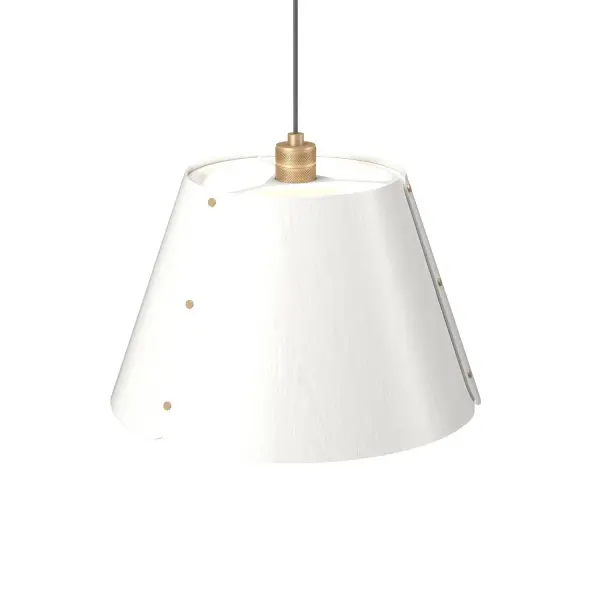 Element One Light Pendant in Organic White