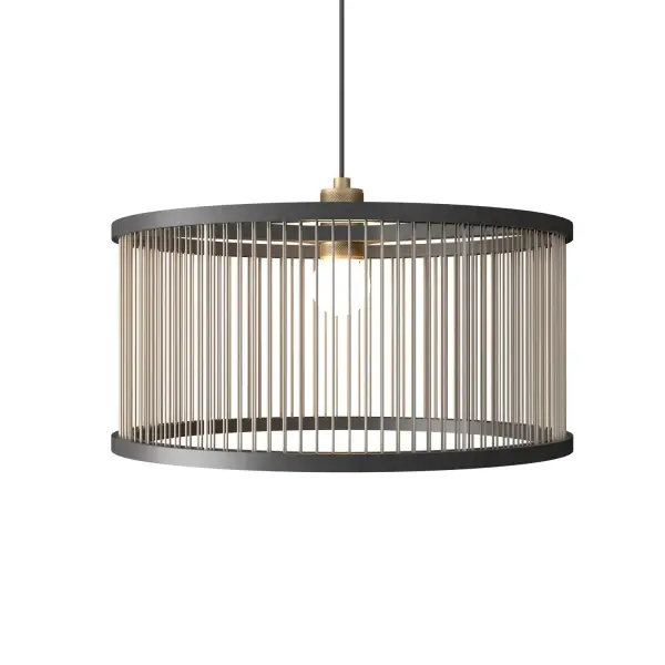 Collection: Corda Designer: Studio Accord Finish: Organic Grey Width: 19.69" Height: 11.42" Weight: 6.39 lb Wire: 118" Number of Bulbs: 1 Maximum Wattage: 25.00 W Bulb Type: A19 Bulb Base: E26 Voltage: 120.00 V Material: MDF, Wood veneer, Raw cotton Country of Origin: Brazil Safety Listing: UL Safety Rating: Damp Connection: Hard Wired Manufacturer Warranty: 5 Years