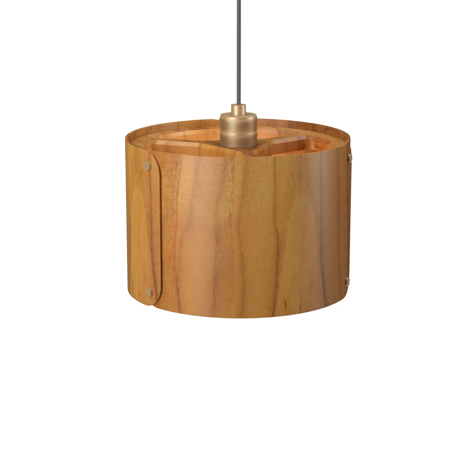 Element One Light Pendant in Teak