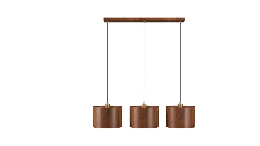 Element Three Light Pendant in Imbuia