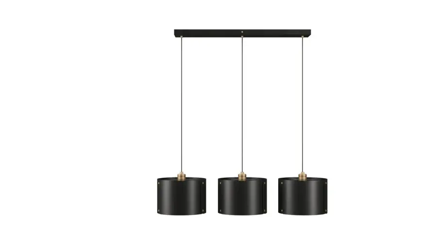 Element Three Light Pendant in Charcoal